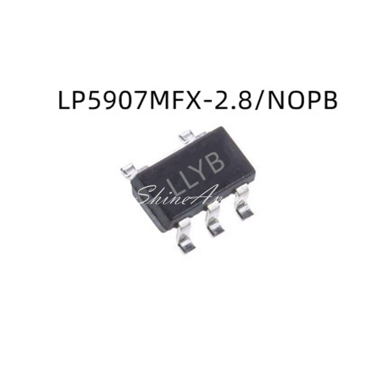 

10PCS LP5907MFX-2.8/NOPB LLYB LP5907MFX-2.85 LN4B LP5907MFX-3.0 LLZB LP5907MFX-3.2 LN6B SOT23-5 New Original