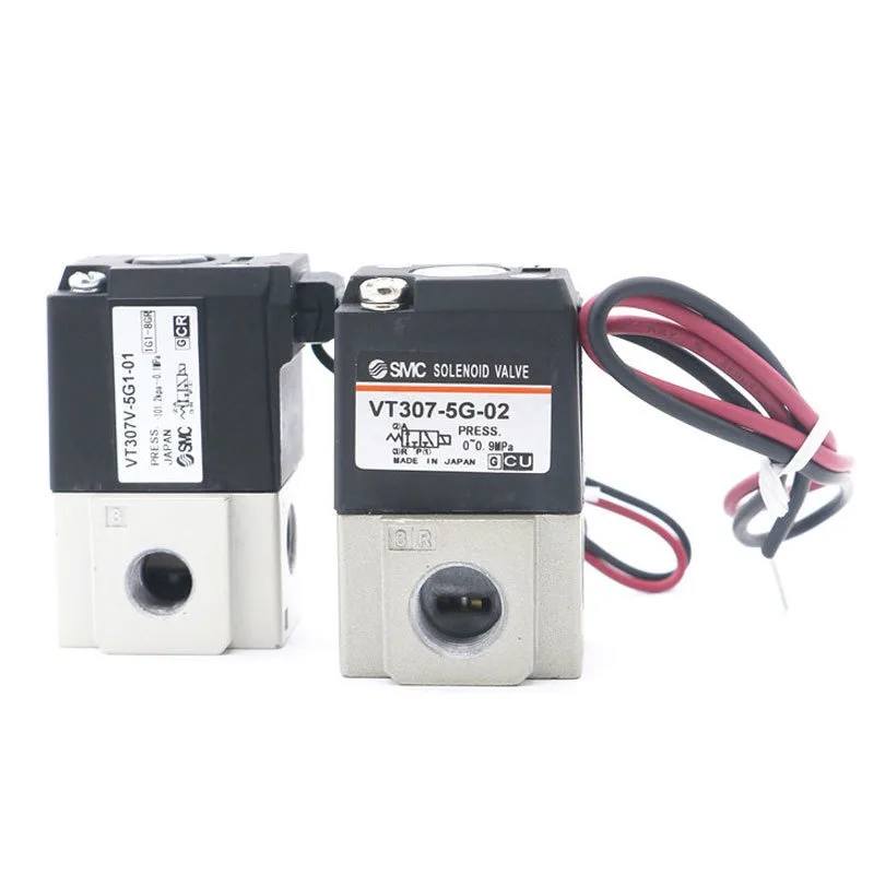 3 way pneumatic High frequency solenoid valve vacuum valve1/8 1/4 thread 12V 24V 220V VT307/VT307V