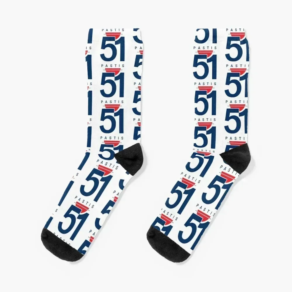 

Pastis 51 (Large) Socks Sports Lots funny gift luxury Socks Male Women's