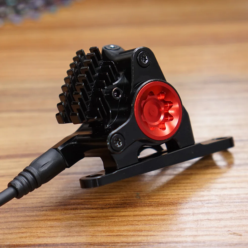 

ZTTO Gravel Road Bike Flat Mount Hydraulic Disc Brakes HF22 Mineral Oil Filled Calipers 22mm Piston with Cooling Pads