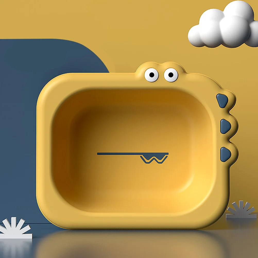 

2pcs Wash Cartoon Design Face Washing Tub Portable Bath Basin For Durable Sturdy Basin For Home Garage