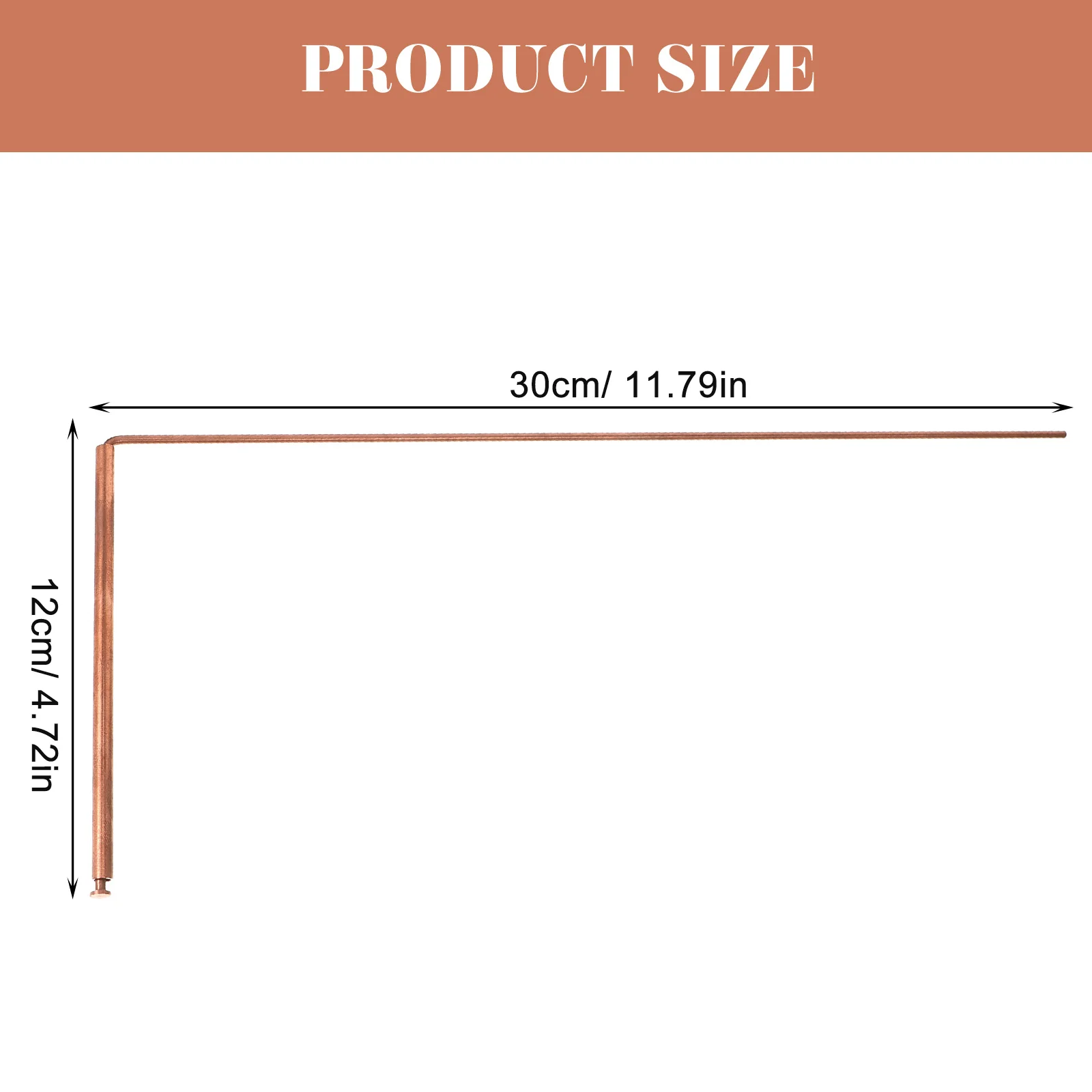 2 buah batang Dowsing tembaga portabel, batang Divining yang dapat digunakan kembali, pencari naga, Jelajahi hantu, batang posisi multiguna emas