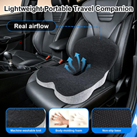 1PCS Non-Slip Memory Foam Seat Pillows Cushion for Tailbone Sciaticaback Pain Relief Comfort Chair Car Seat Waist Pads