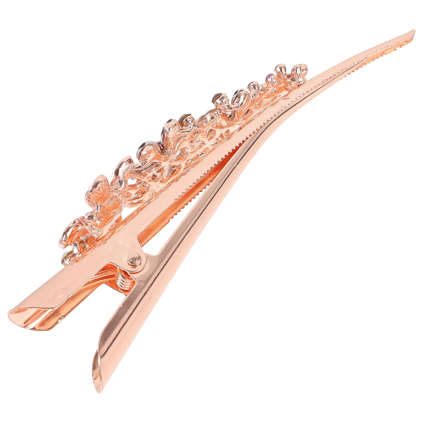 كريستال دبوس الشعر حجر الراين مشبك شعر معدني اكسسوارات للنساء تصفيفة الشعر حفل زفاف مأدبة الاستخدام اليومي لون عشوائي