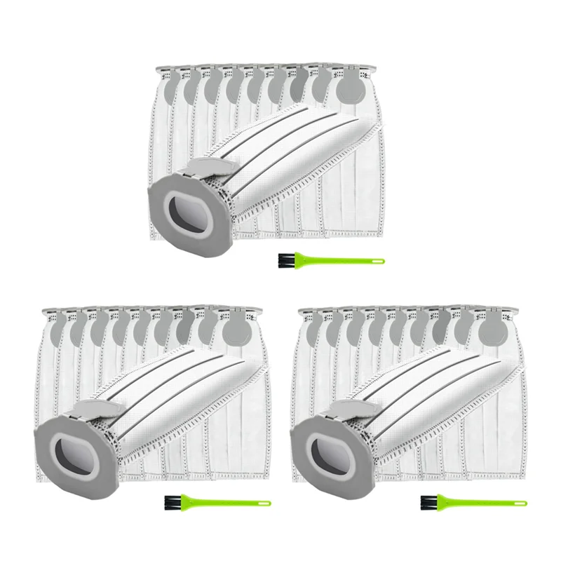 AB43-bolsas de aspiradora para Vorwerk Kobold VK7 FP7, bolsas de filtro para aspiradora inalámbrica Kobold VK7, paquete de 30