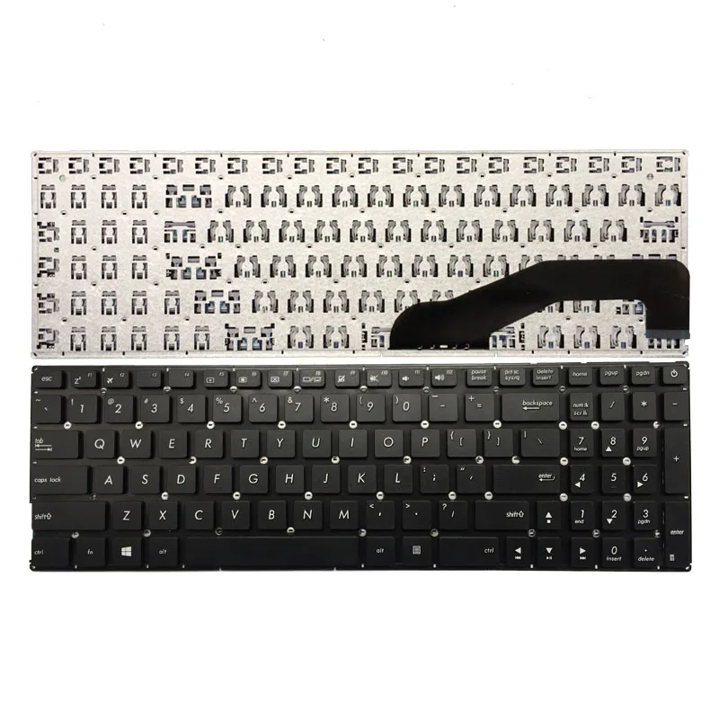 US Laptop Keyboard for ASUS X540 X540L X540LA X544 X540CA A540L K540L A540 K540 A540U English black