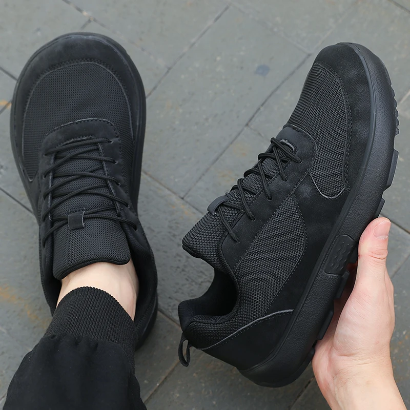 Unisex-Barfußschuhe mit breiter Zehenpartie, atmungsaktive Mesh-Wanderschuhe, lässige Sneaker im Street-Style, minimalistische Laufschuhe für den täglichen Gebrauch – Detail 1