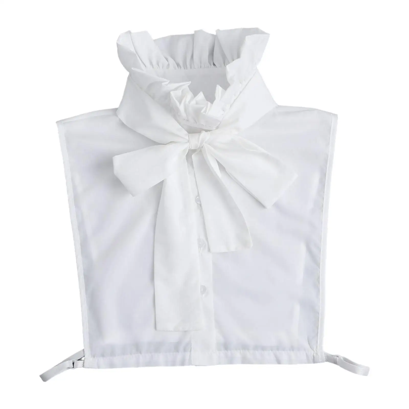 Women Detachable Collar Decorative Fashion Versatile Detachable Ruffles Collar