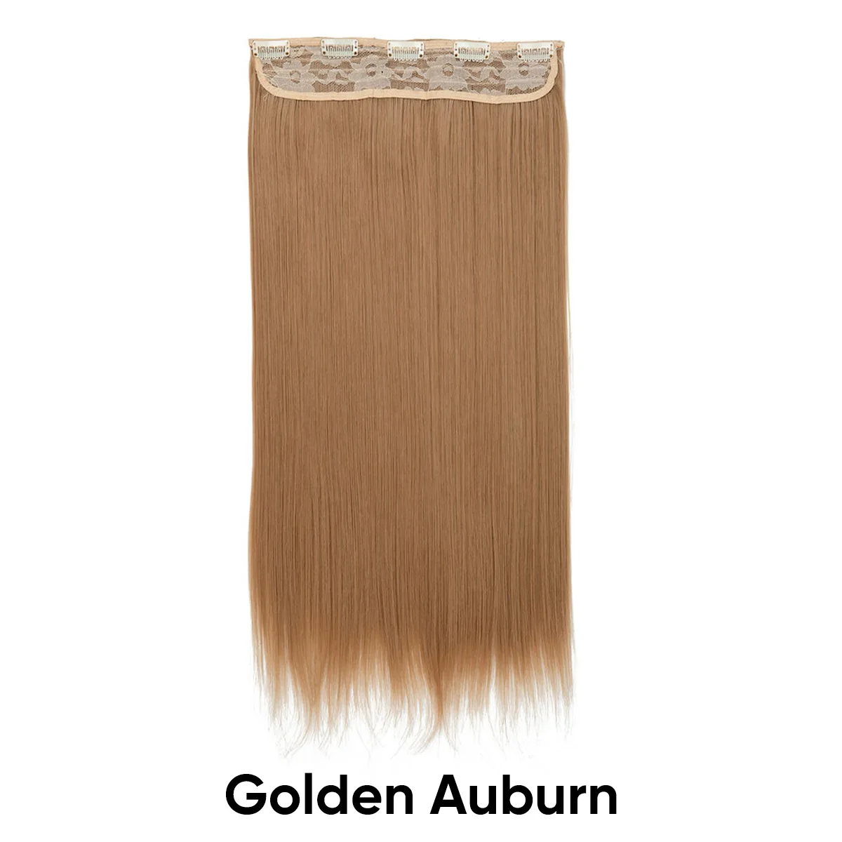 One Piece Wig, Five Clips, Long Straight Hair, Hair Extensions, Seamless, Hot Selling High-temperature Fiber Material