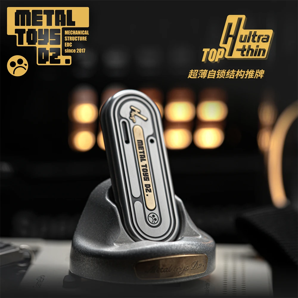 

1 шт., EDC, новый стиль, механическая карта с инкрустацией, высокоточная мастерство, снятие стресса, поп-монета, модная игрушка