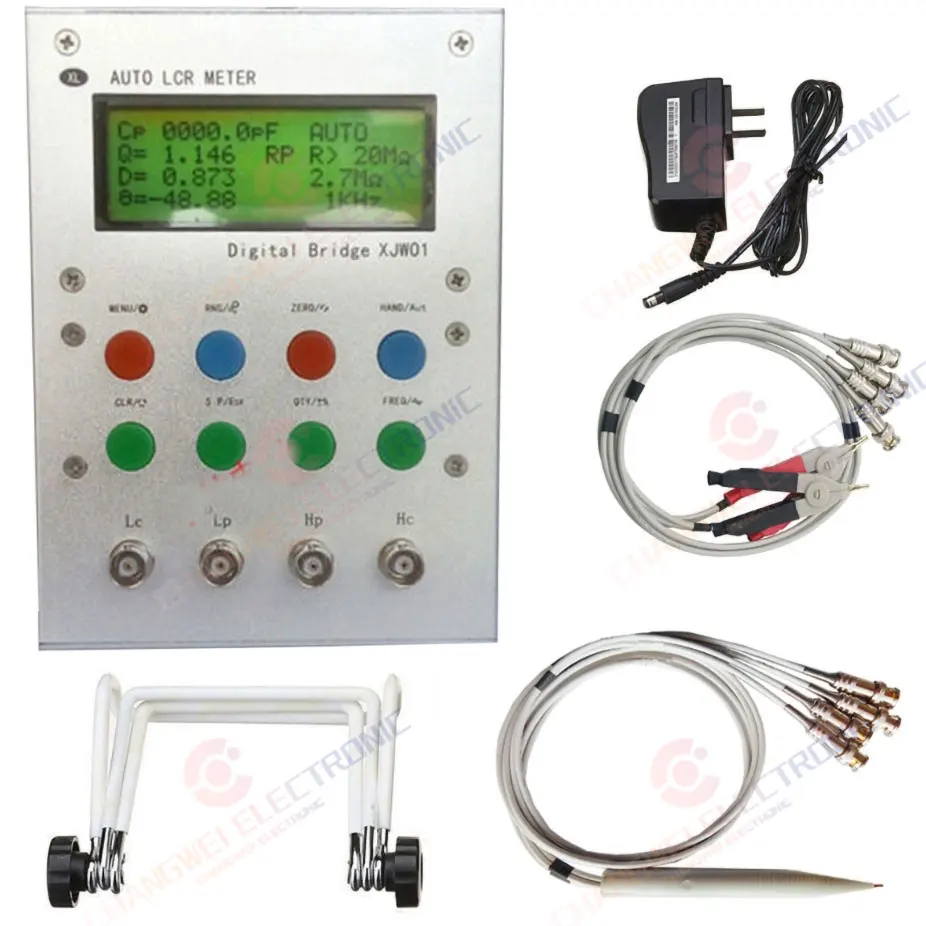 XJW01 LCR digital bridge tester, inductance,capacitor, resistor,watchband, ESR Kit