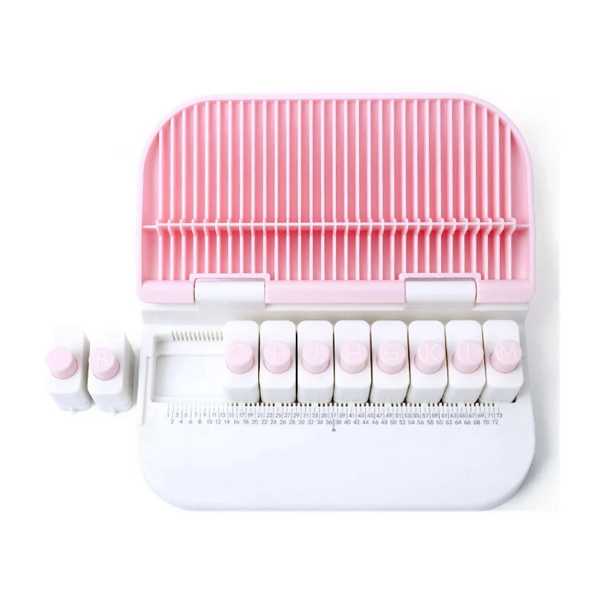 

BISMZ 26-буквенный помощник для тиснения, ручная книга «сделай сам», комбинация для штамповки писем, используется для ручного производства.