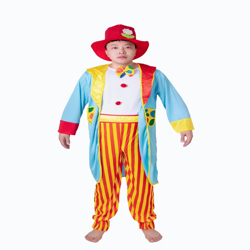 Забавный красочный костюм для ролевых игр, костюм на Хэллоуин, костюм для косплея для взрослых