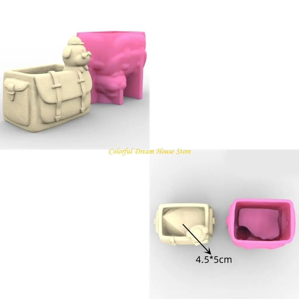 

Plant Pots Silicone Mold Jewelry Storage Boxes Resin Mold DIY Concrete