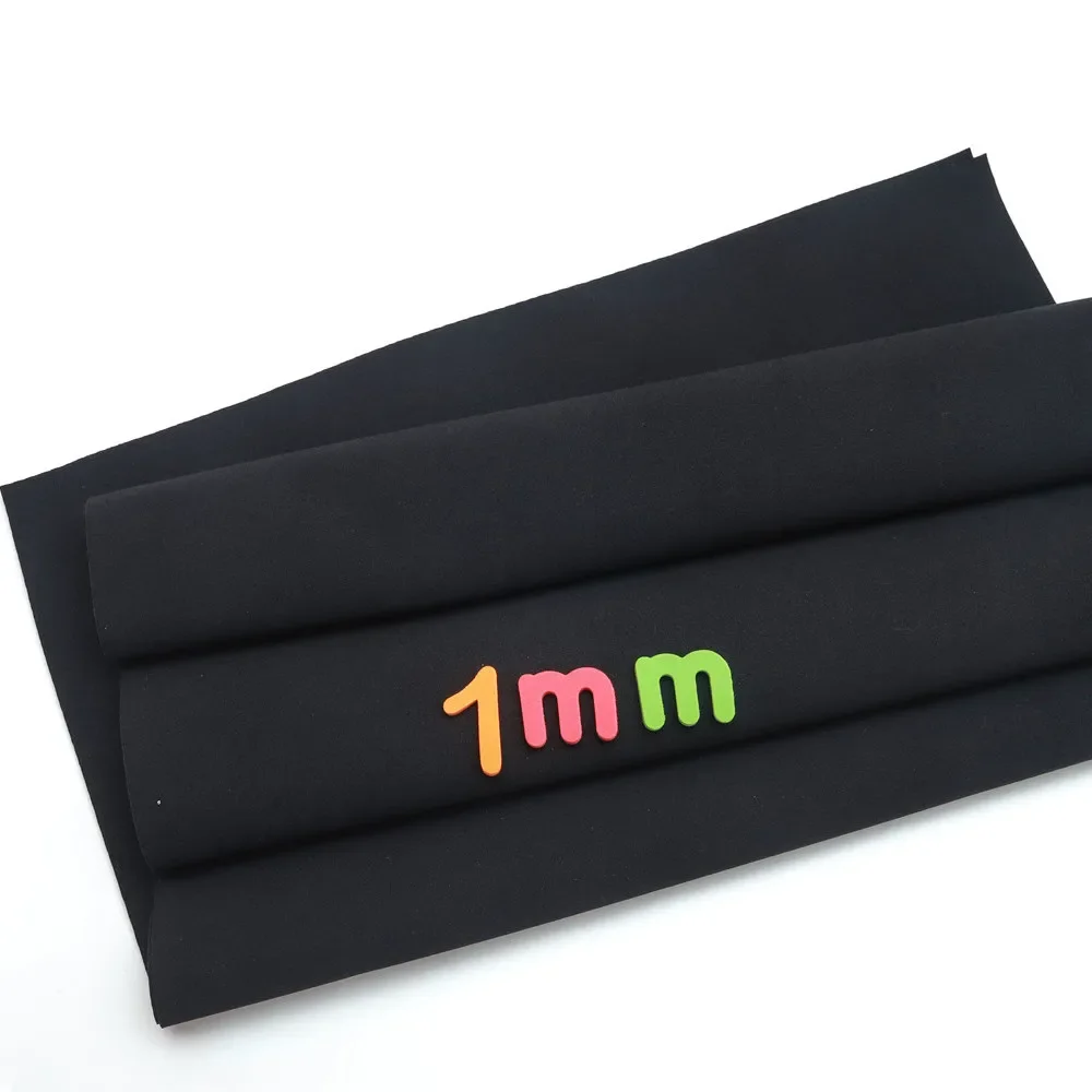 1 مللي متر النيوبرين الخياطة القماش الغوص القماش العزل القماش واقية كوب غطاء مقاوم للماء يندبروف قناع. #3