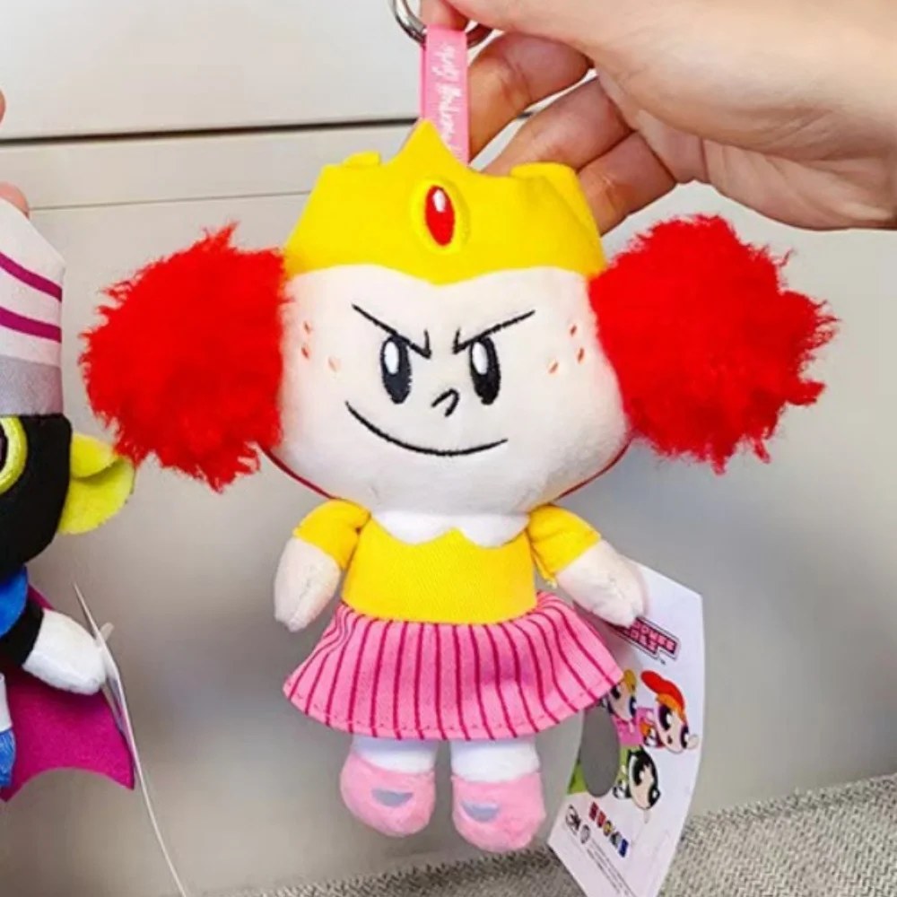 حقيقية الفتيات Powerpuff الأميرة Morbucks أفخم دمية Kawaii الكرتون الدمى المفاتيح حقيبة ظهر الطالب الديكور اللعب الهدايا