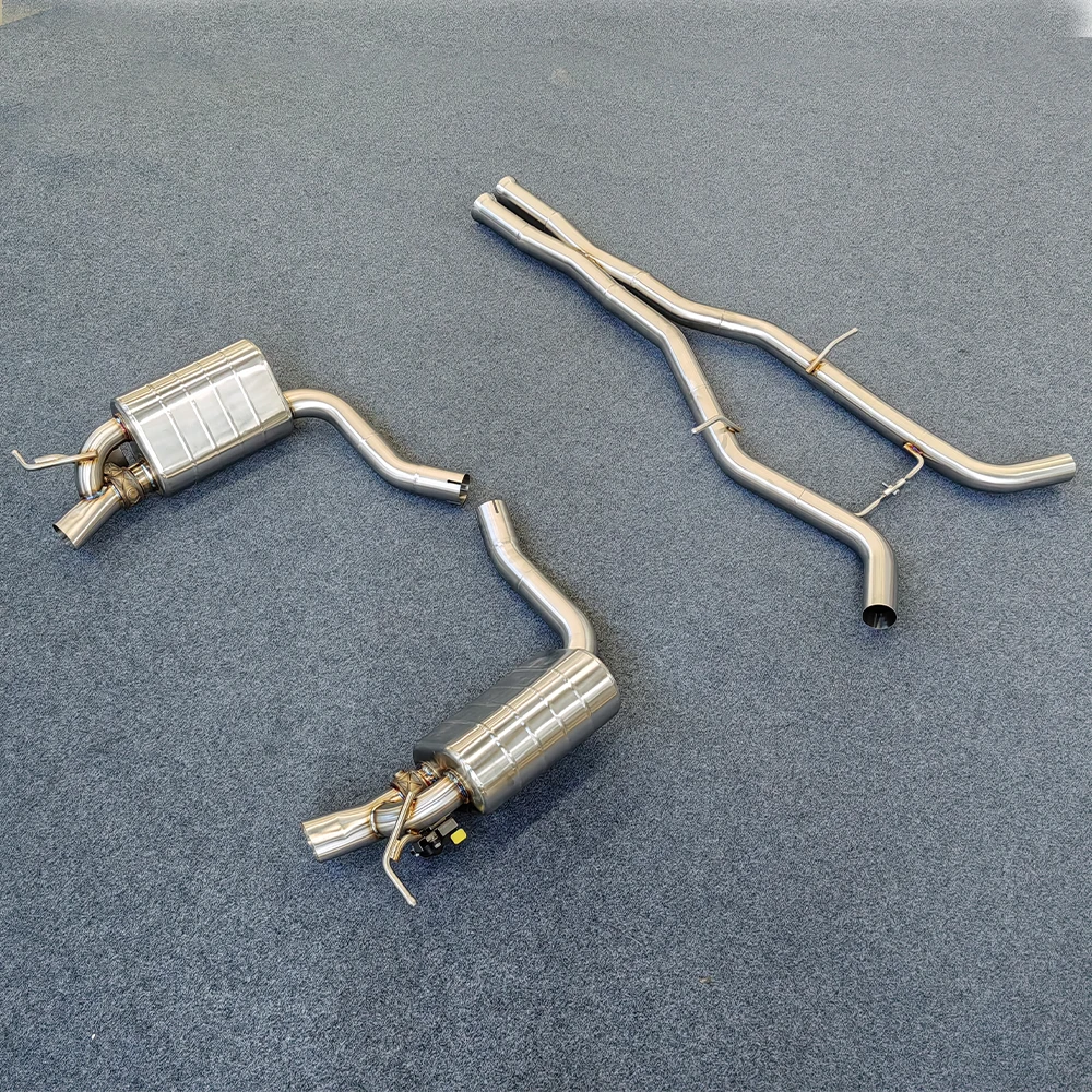 ForCLS350 W218  Stainless Steel Cat-back Exhaust Valve System for Exhaust Pipes