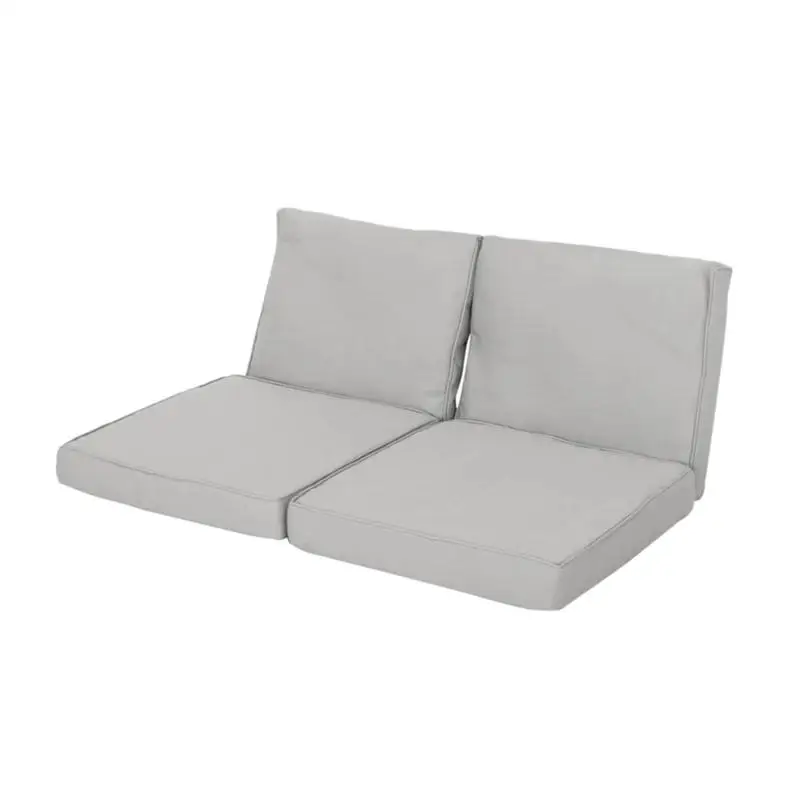 

Silver Club Chair Cushion Set, Back and Seat Cushions, Set of 2, Comfortable and Stylish Seating Solution for Home or Patio