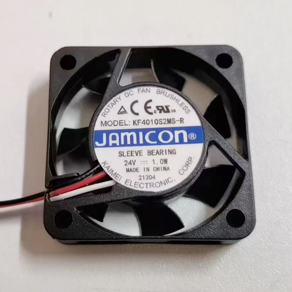 NEW FOR KF4010S2MS-R 4010 4CM 3wires 40mm cooling fan 40*40*10mm DC24V 1W COOLER