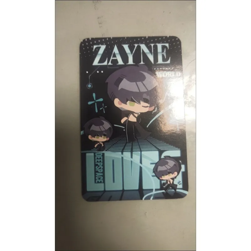 5Pcs/Pack Game Love and Deepspace Fans Collection Character Q Version Ins style Card Xavier Zayne Rafayel ralayo Sylus Caleb