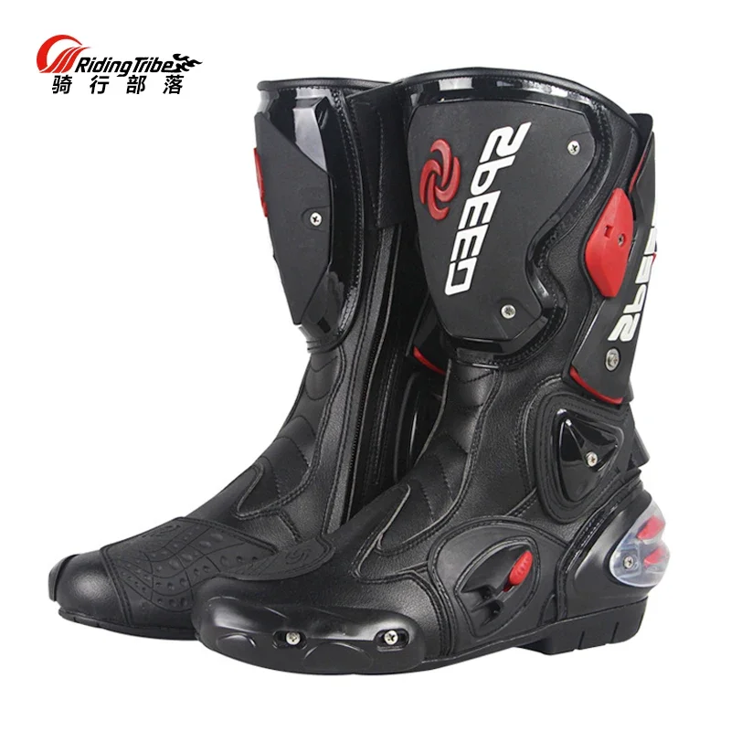 Riding Tribe Motorcycle Boots Motorcycle Riding Anti-fall Shoes Cycling Equipment Wear-resistant Men's Boots Multicolor Shoes