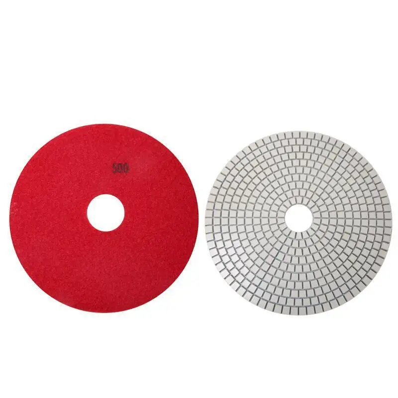 8 Zoll 200mm Nass-Granit-Polierpads für Betonschleifer, Marmor-Arbeitsplatten, Boden, Glas, Quarz Polier- und Schleifscheibe 1 Stück – Detail 11