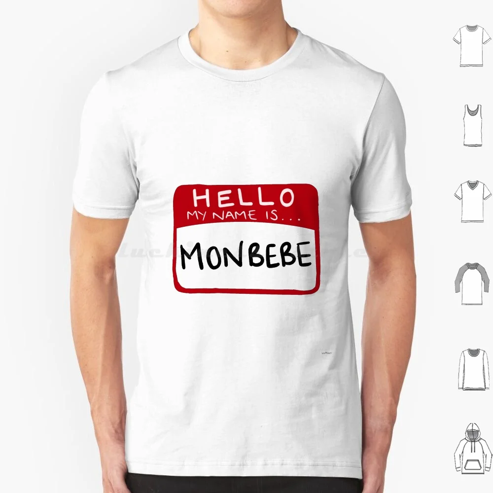 Hello My Name Is Monbebe T Shirt Cotton Men Women DIY Print Kpop Monsta X Mx Monbebe Music Changkyun Shownu Kihyun Minhyuk