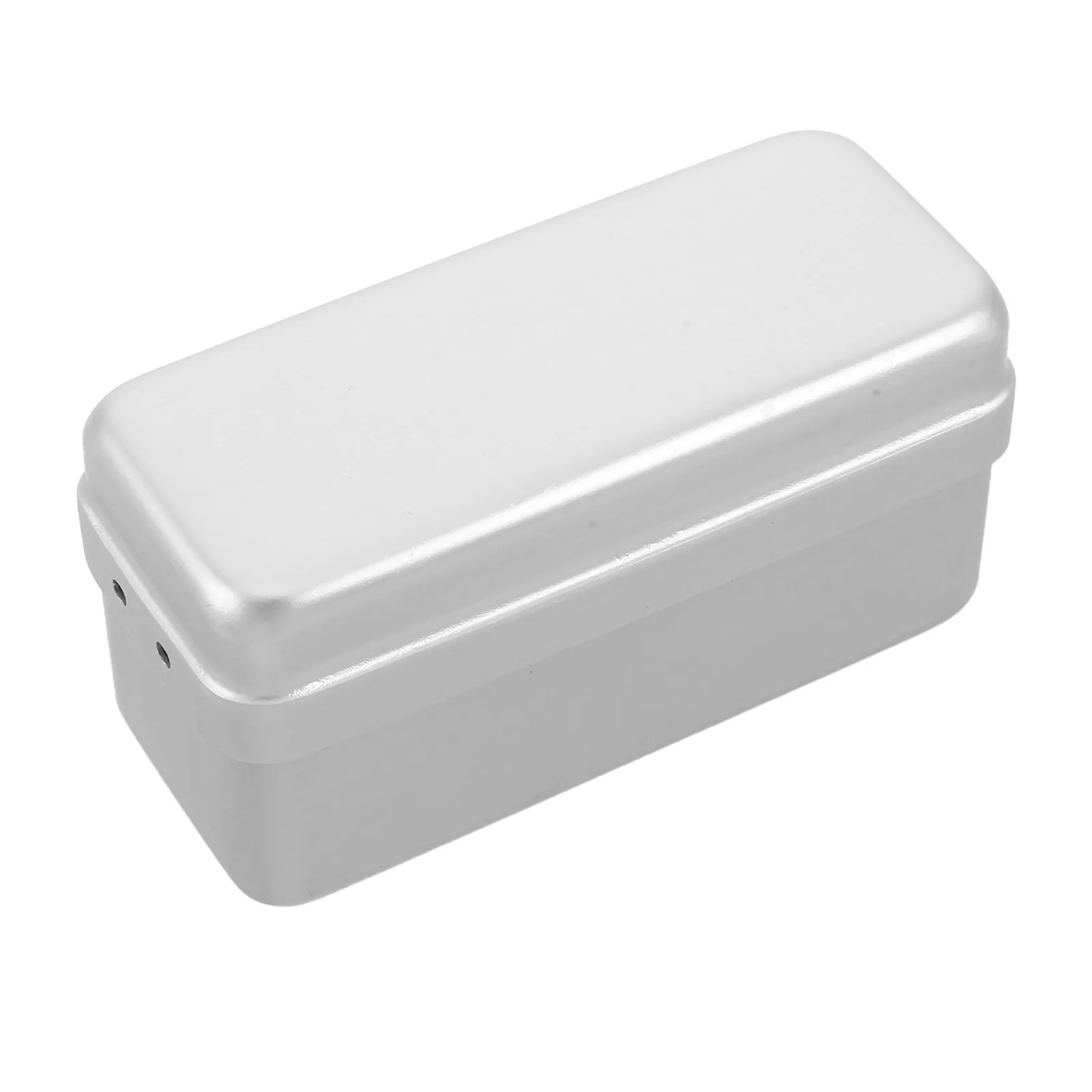 

72-Hole Metal Dental Burs Sterilization Box for Nail Tools Dentist Supplies Bur Container Organizer Holder Sterilizer Storage