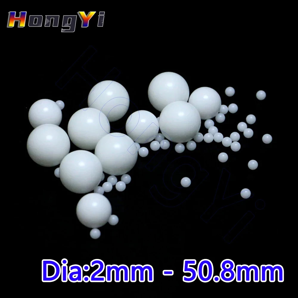 

POM Plastic Ball Round Beads Dia 2 2.38 2.5 2.778 3 3.175 3.5 4mm to 50.8mm Polyformaldehyde Solid Industrial Plastic Balls