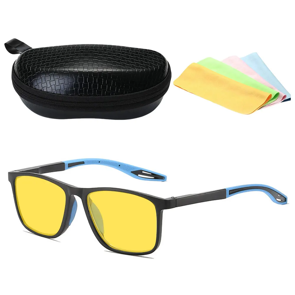 

Comfort Driving Glasses Anti-blue Light Glasses Challenging Weather Conditions Comfortable Fit Eye Comfort Fatigue Reduction