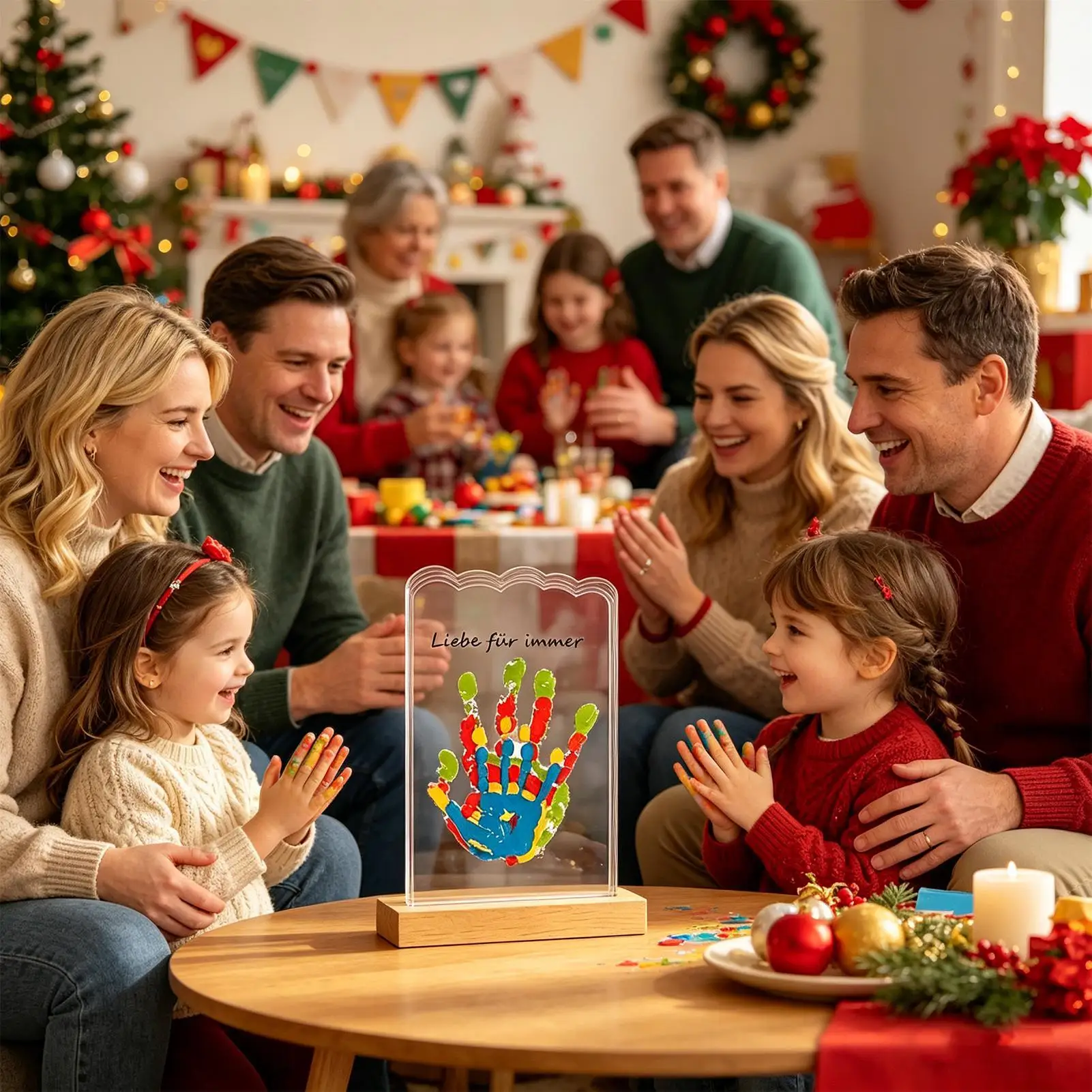 kit-de-cadre-pour-empreinte-de-main-en-acrylique-transparent-empreinte-de-patte-d'animal-souvenir-avec-base-en-bois-cadre-souvenir-pour-empreinte-de-main-pour-papa-garcon-fille-enfants-femme