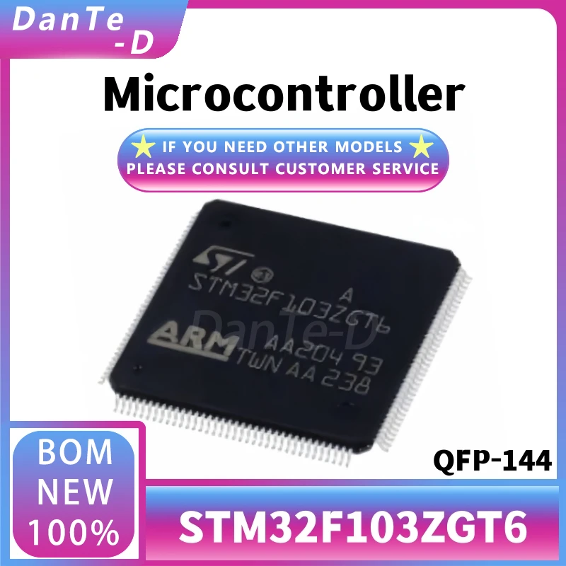 STM32F103ZGT6 New Original 8/16/32 Microcontroller Chip QFP-144