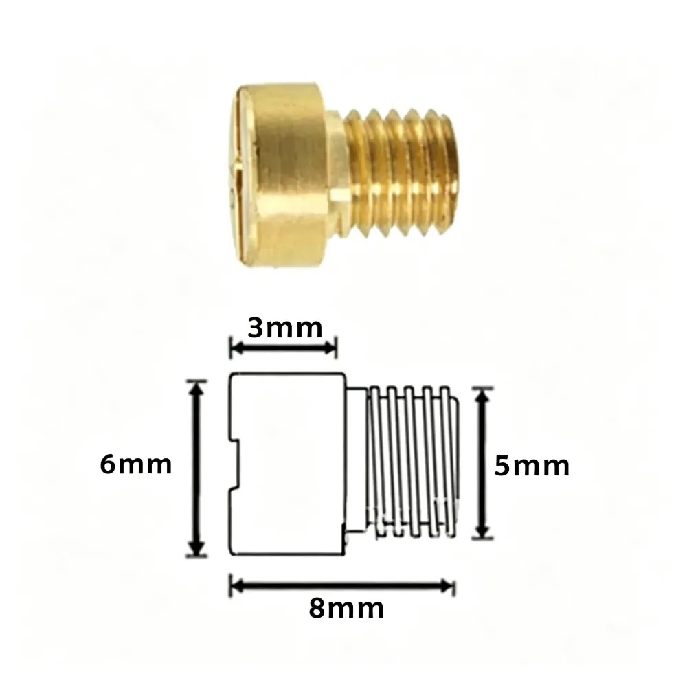 25PCS M5 Main Jet 55-115 Main Jet for PWK PE Keihin OKO CVK