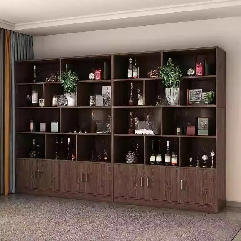 Living room partition display rack wine rack household wine cabinet floor cabinet
