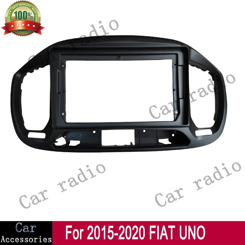 CRM 9 pulgadas para 2015-2020 FIAT UNO marco Radio de coche Android reproductor de marco estéreo 2DIN unidad principal Fascia Panel tablero cubierta