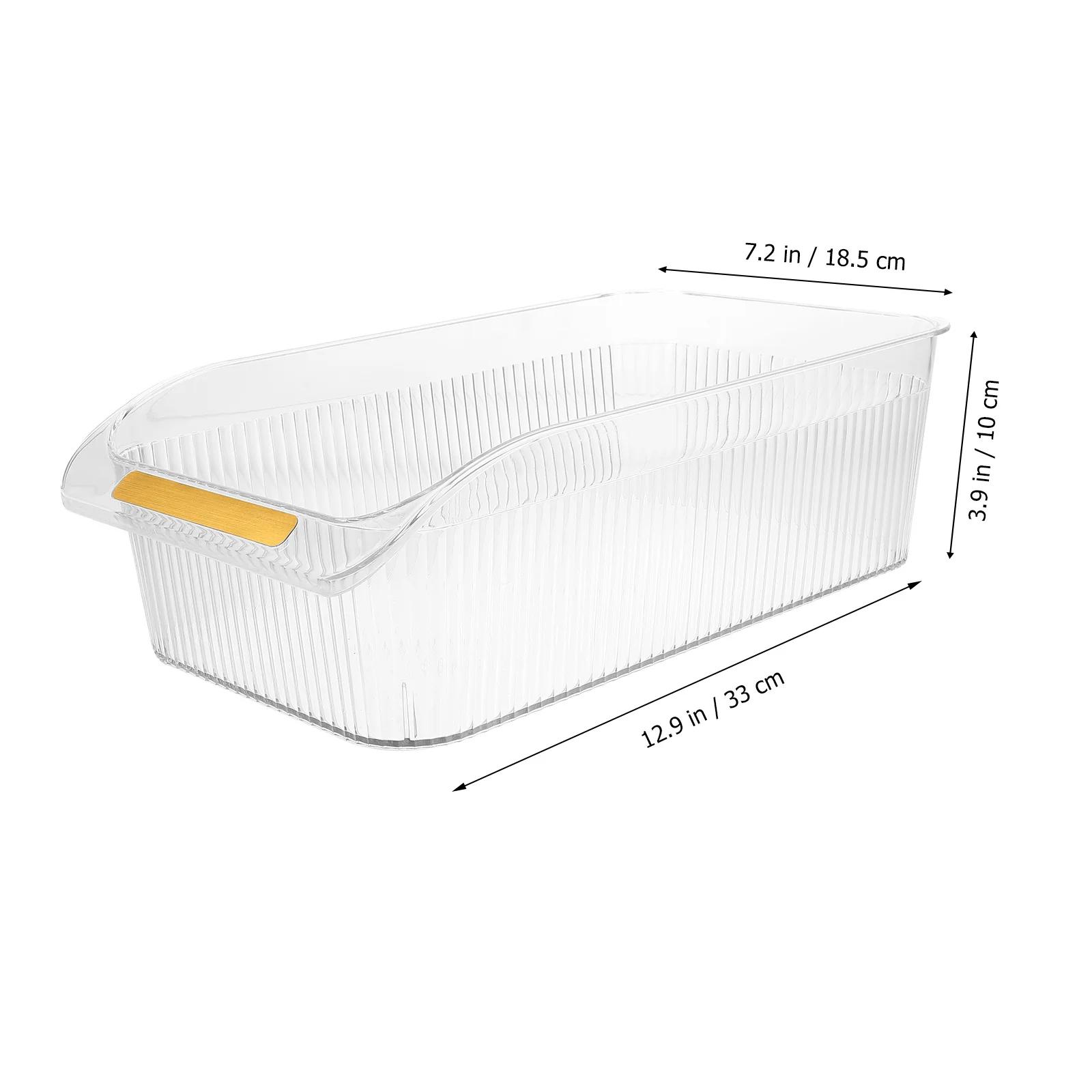 

Veggie Tray Organizing PET Fridge Organization Refrigerator Organizers and Storage