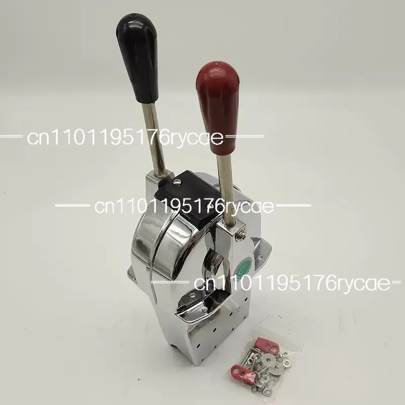 

1pc Marine Throttle Controller, Control Lever, Throttle Line, Gear Position, Dual Handle Platform, Throttle Valve Head