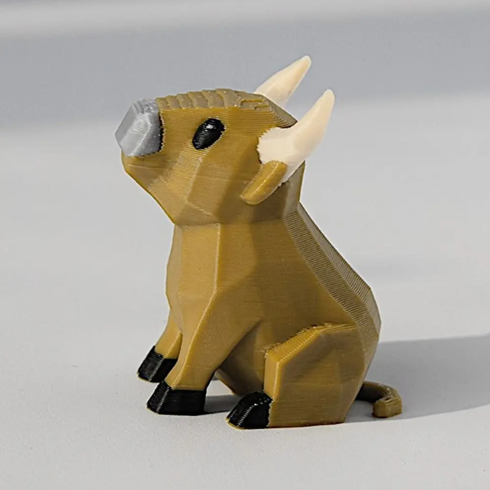 7pcs/set Small Animal Models 3D Printing Animal Models Creative Design Farm Animal Set Creative Farm Animal Models 3D Printed