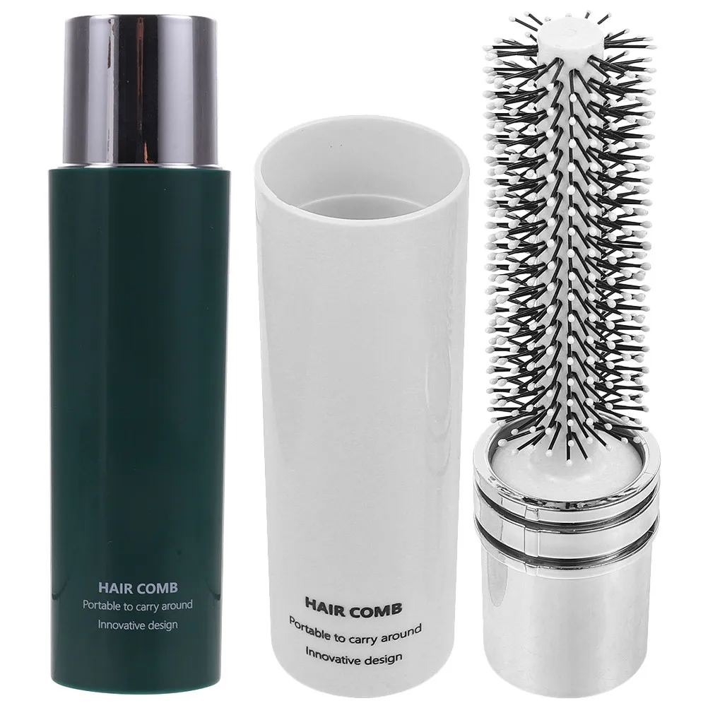 

2 шт. портативные щетки-ролики для укладки и сушки волос, легкие дорожные расчески для массажа кожи головы, для густых и тонких волос