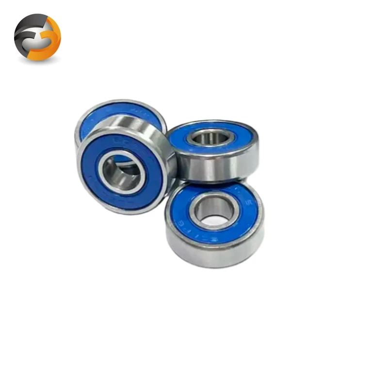 4P 608 2RS Deep Groove Steel Sealed Ball Bearings ABEC-7 8X22X7 mm Ball Bearing 608RS Z3V3 608-2RS 608rs With Blue Sealed