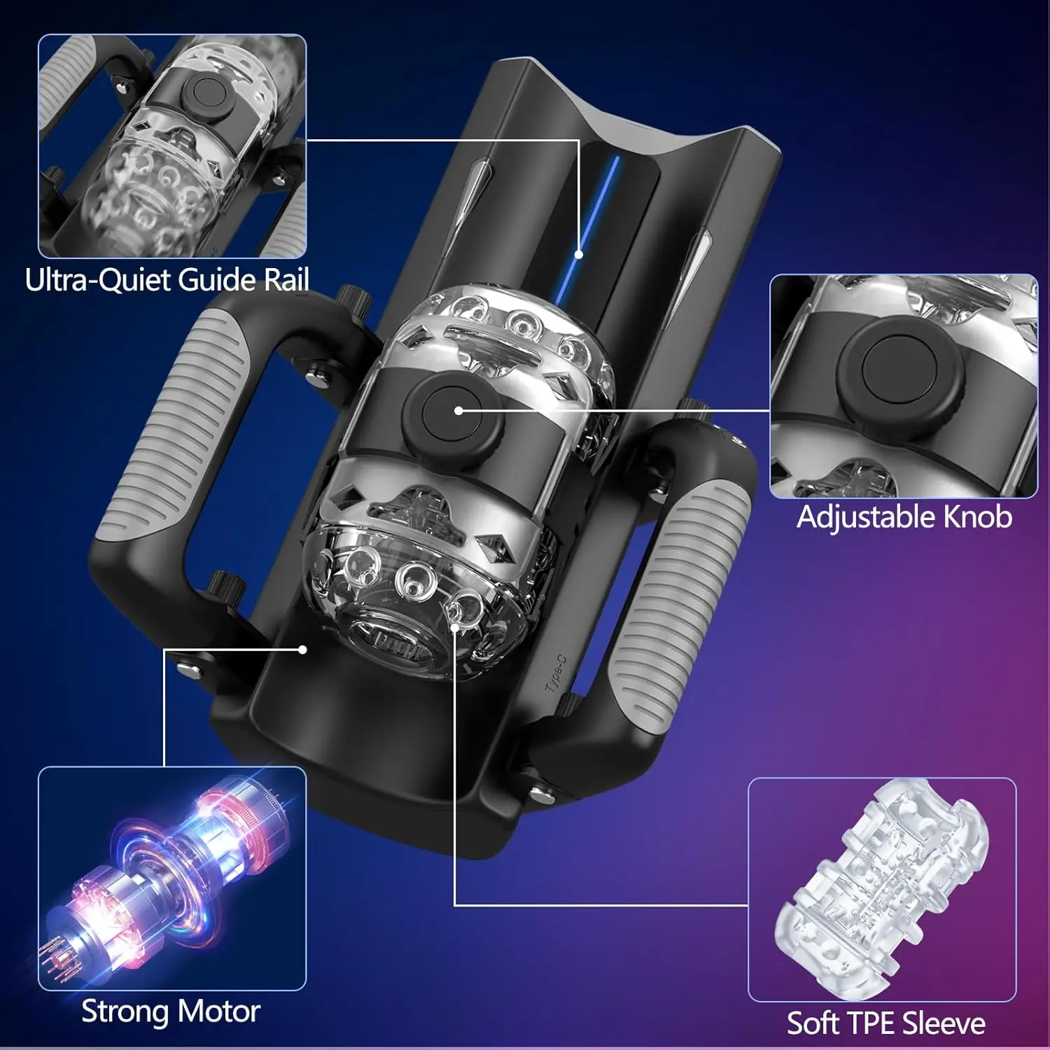 THRUSTING-PRO Thrusting High Speed Male Masturbator Machine Automatic Telescopic Vagina Masturbation Cup Sex Toy For Men