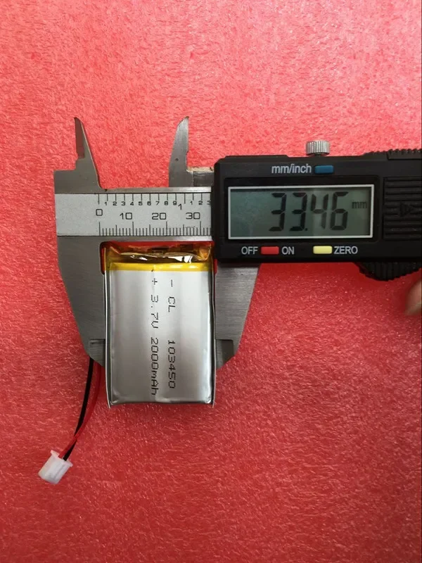 Машина для малого пудинга раннего образования, машина для истории 103450   Общая зарядка 3,7 В, полимерная литиевая батарея, сердечник 2000 мАч