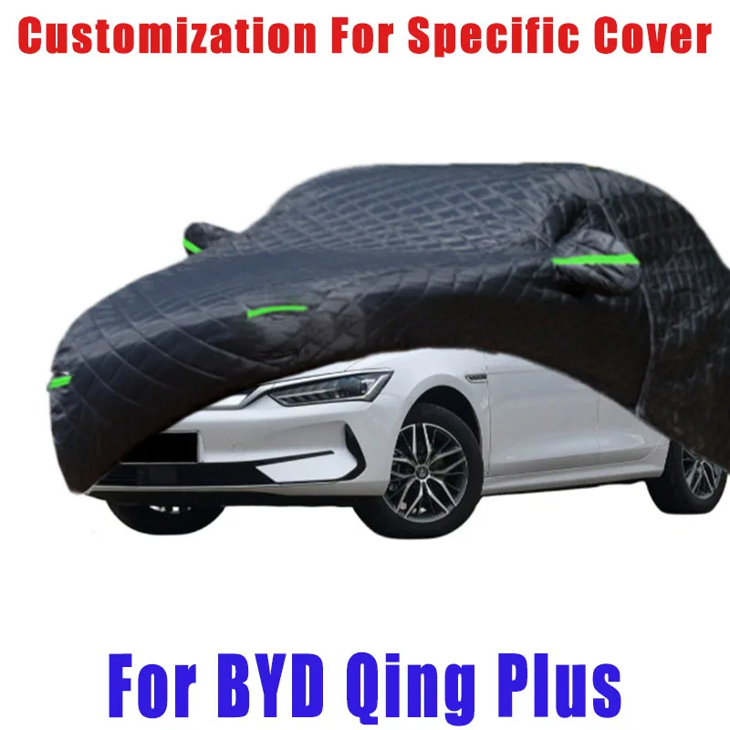 

For BYD Qing Plus Hail prevention cover auto rain protection, scratch protection, paint peeling protection, car Snow prevention