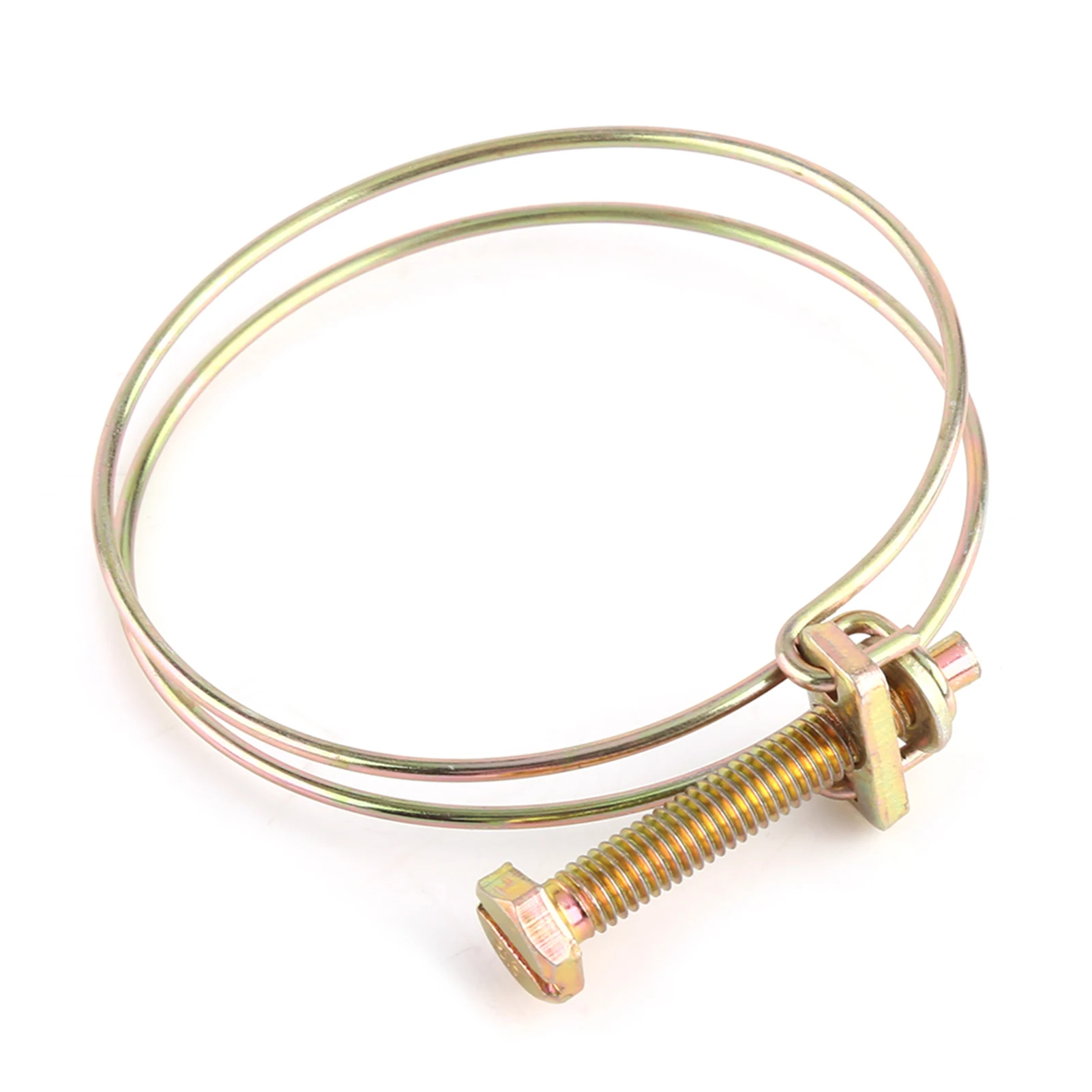 Adjustable Double Wire Water Hose Tube Clamp Pipe Clip Plumbing (28mm-32mm)
