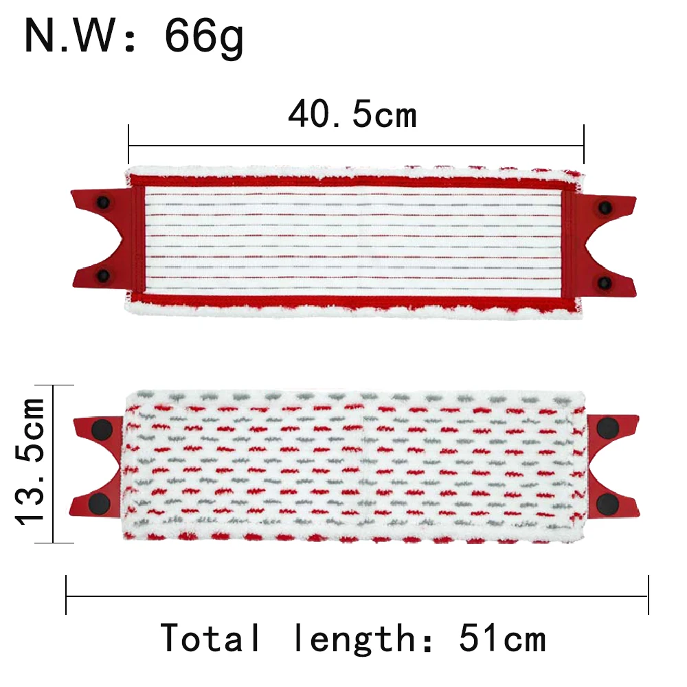 Replacement For Vileda UltraMax XL Reusable Flat Spin Mop Cloth Quick Drying Machine Washable Microfiber Floor Mop Pads 51x14cm image 6