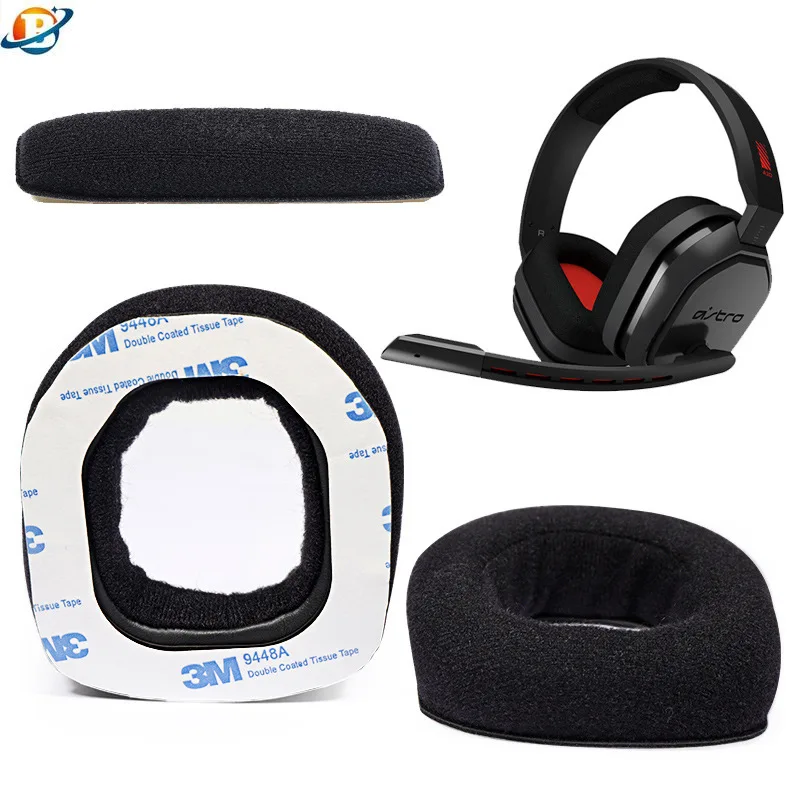 

Replacement Earpads for Logitech Astro A10 A30 A40 A50 Headphones Leather Velvet Velour Sleeve Earphone Earmuff