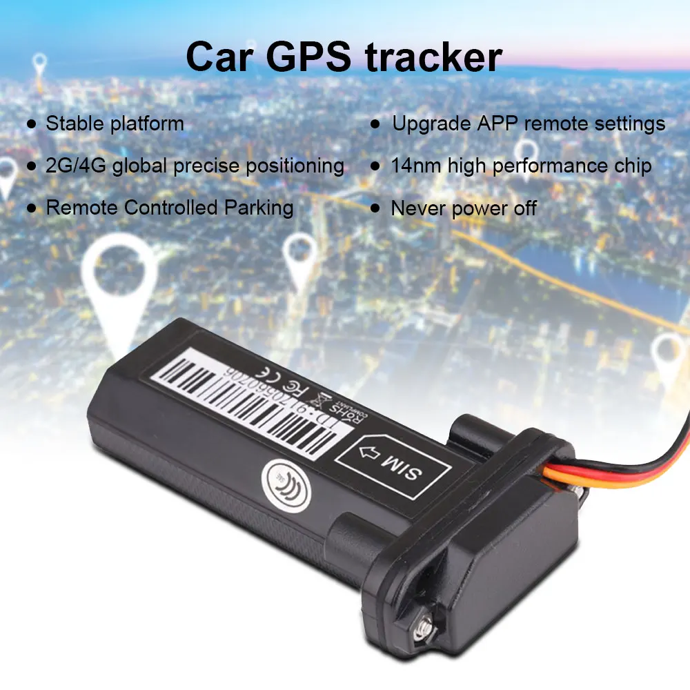 Mini Waterproof Builtin Battery GSM GPS tracker 2G WCDMA device ST-901 for Car Motorcycle Vehicle Remote Control Free Web APP