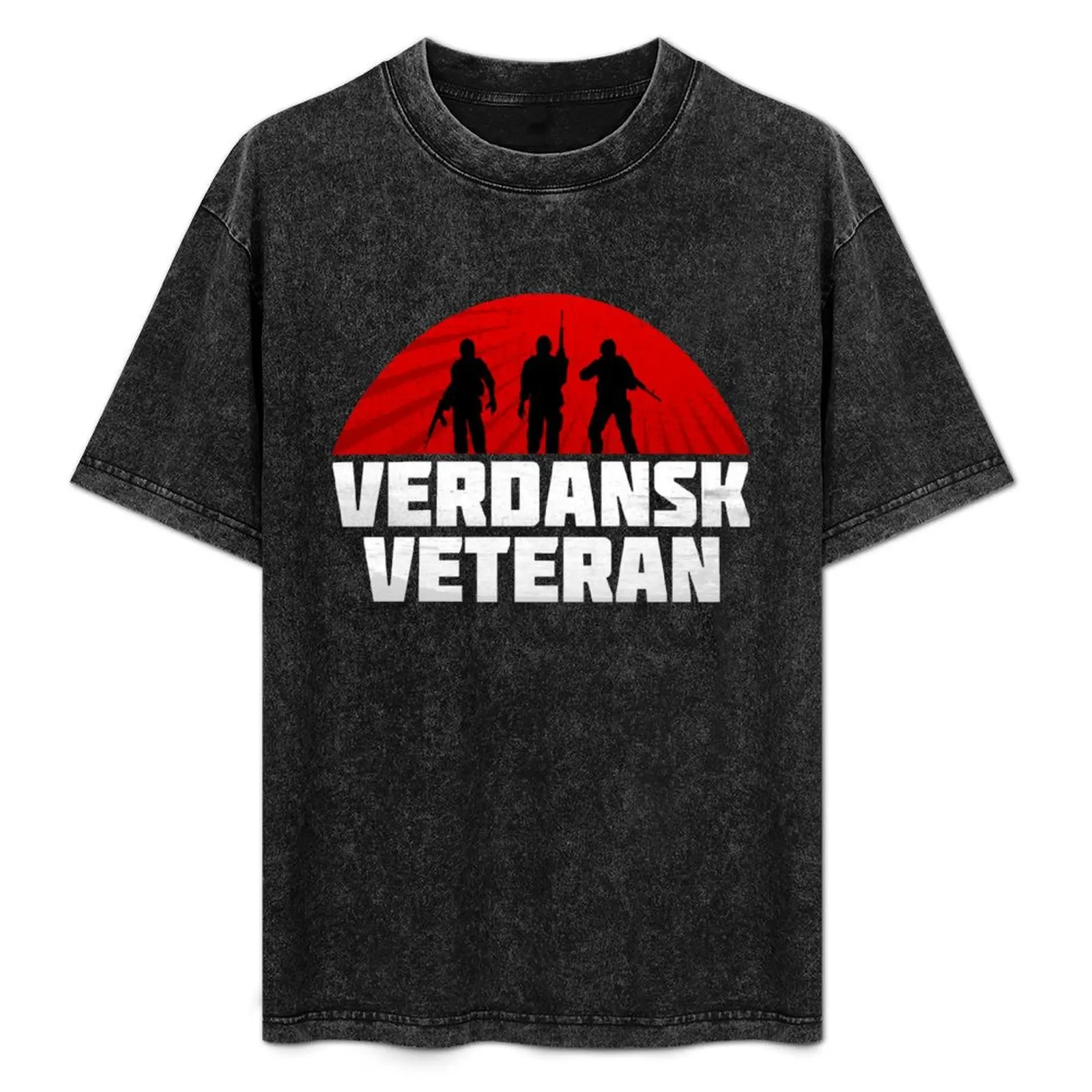 

Verdansk Veteran T-Shirt Minimalist Plain Crew Neck T-Shirt