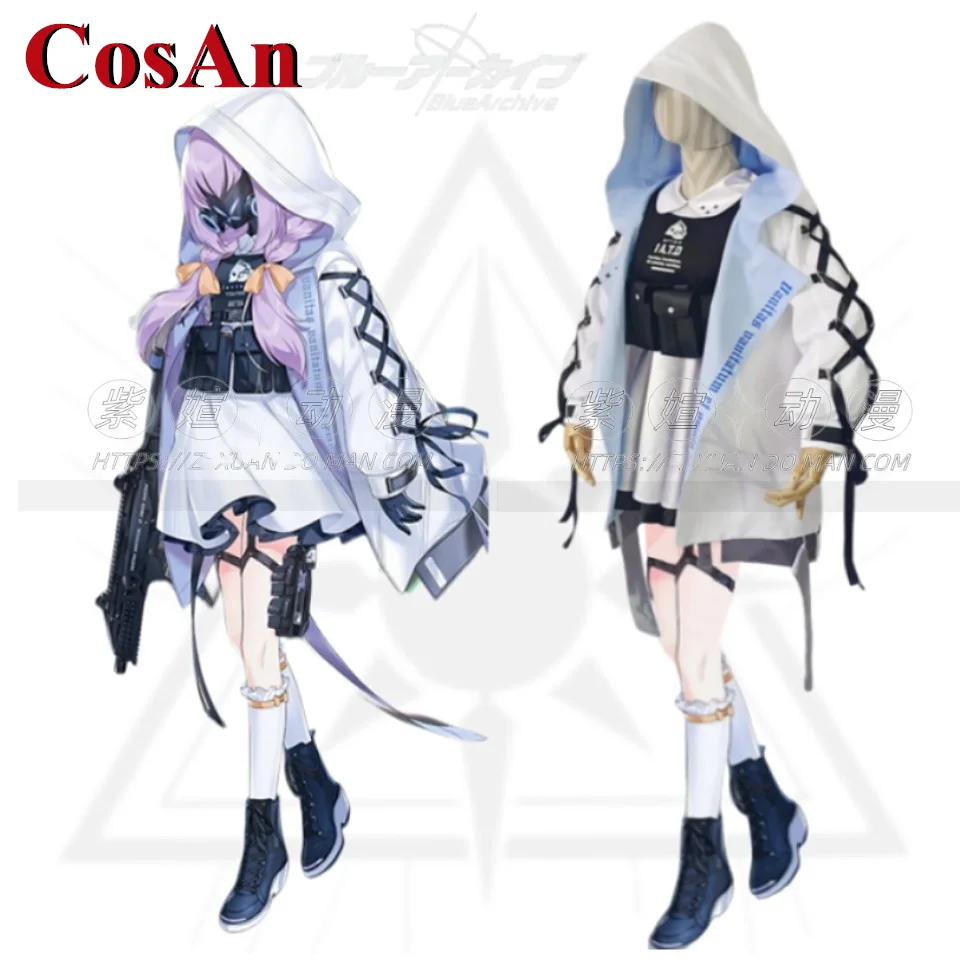 

CosAn Game Blue Archive Hakari Atsuko Cosplay Costume Gorgeous Daily Wear Uniform Activity Party Role Play Clothing Custom-Make