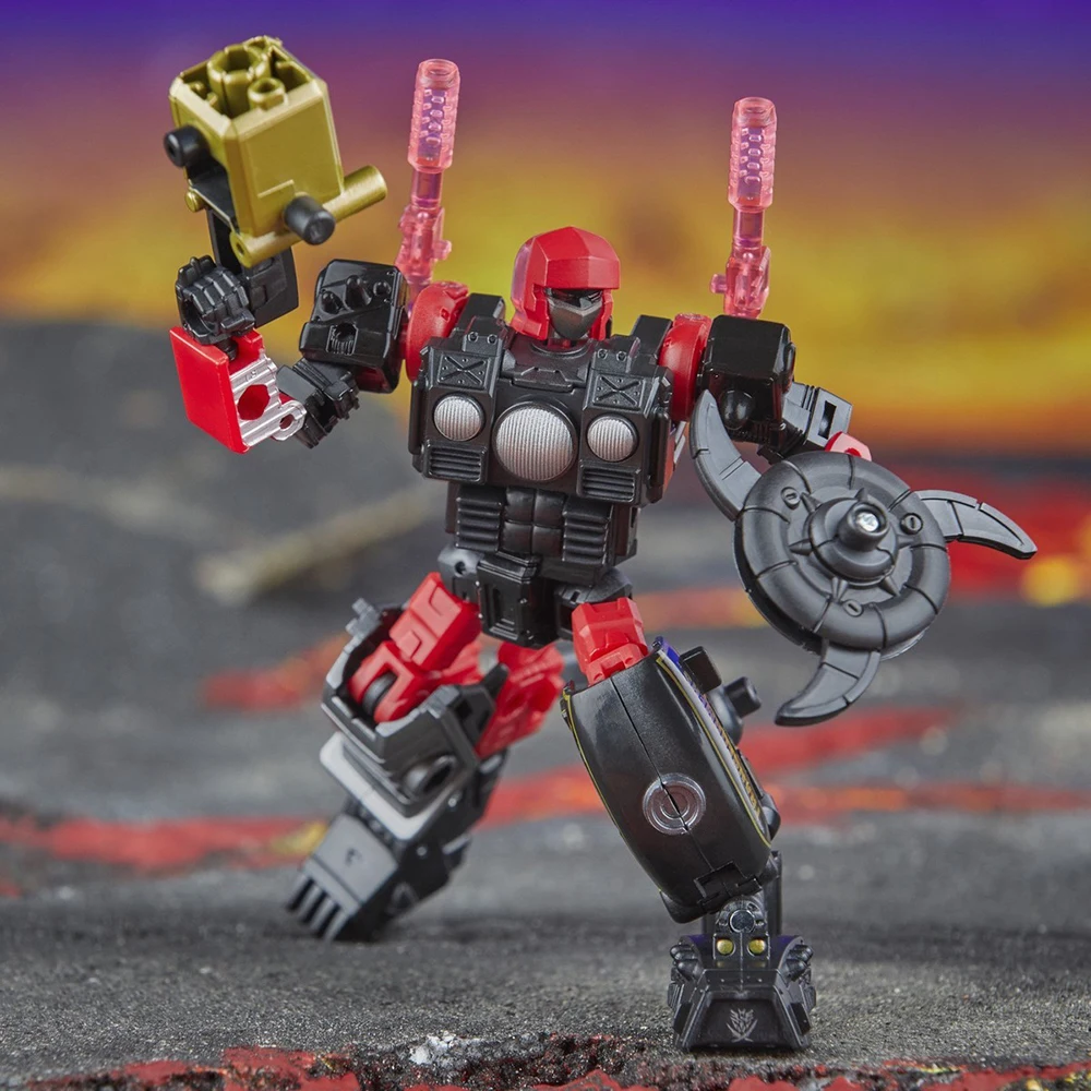 Auf Lager Hasbro Transformers Legacy United Star Raider Road Pig Schöne Sammlerfigur, 14 cm, Deluxe-Klasse, Anime-Actionmodellfigur